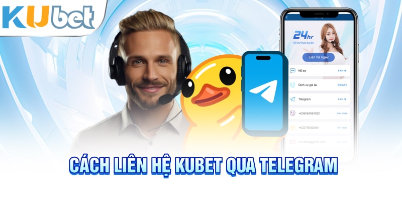 Cách liên hệ Kubet qua Telegram